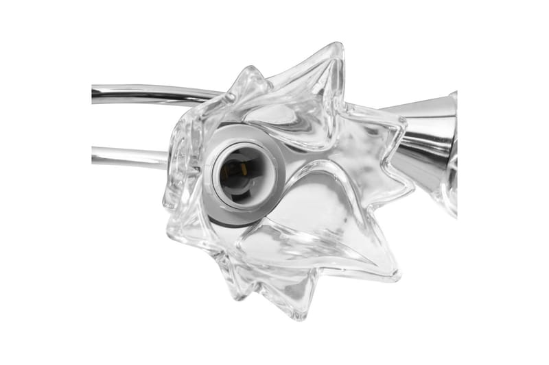 Taklampe gjennomsiktige glasskjermer for 5 E14 lyspærer - Belysning - Innendørsbelysning & Lamper - Taklampe - Plafondlampe