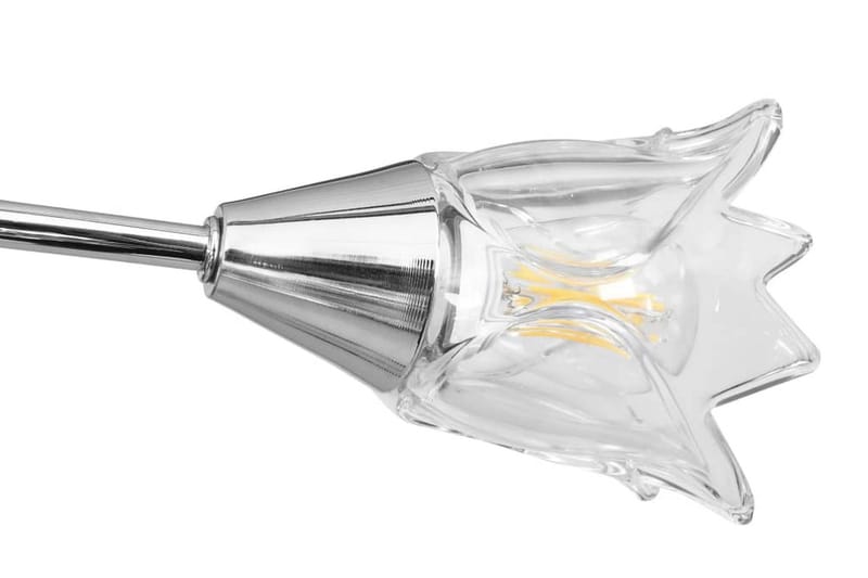 Taklampe gjennomsiktige glasskjermer for 5 E14 lyspærer - Belysning - Innendørsbelysning & Lamper - Taklampe - Plafondlampe