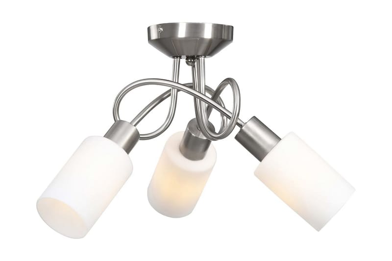 Taklampe keramikkskjermer for 3 E14 lyspærer hvit kjegle - Belysning - Innendørsbelysning & Lamper - Taklampe - Plafondlampe