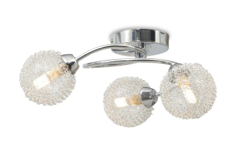 Taklampe med 3 LED-prer G9 120 W - Hvit - Belysning - Innendørsbelysning & Lamper - Taklampe - Plafondlampe