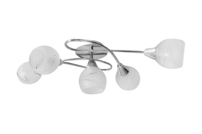 Taklampe med Glass Skjerm til 5 E14 Lyspr - Belysning - Innendørsbelysning & Lamper - Taklampe - Plafondlampe