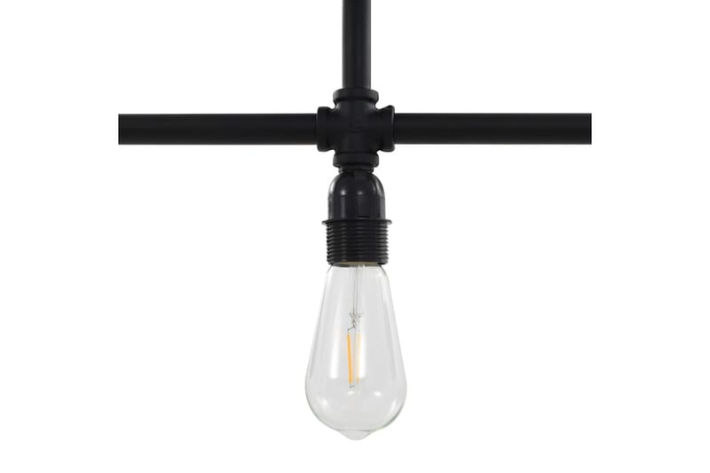 Taklampe svart 3 x E27 lysprer - Svart - Belysning - Innendørsbelysning & Lamper - Taklampe - Plafondlampe