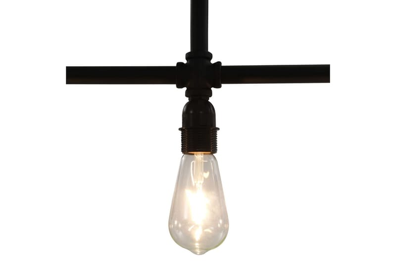 Taklampe svart 3 x E27 lysprer - Svart - Belysning - Innendørsbelysning & Lamper - Taklampe - Plafondlampe