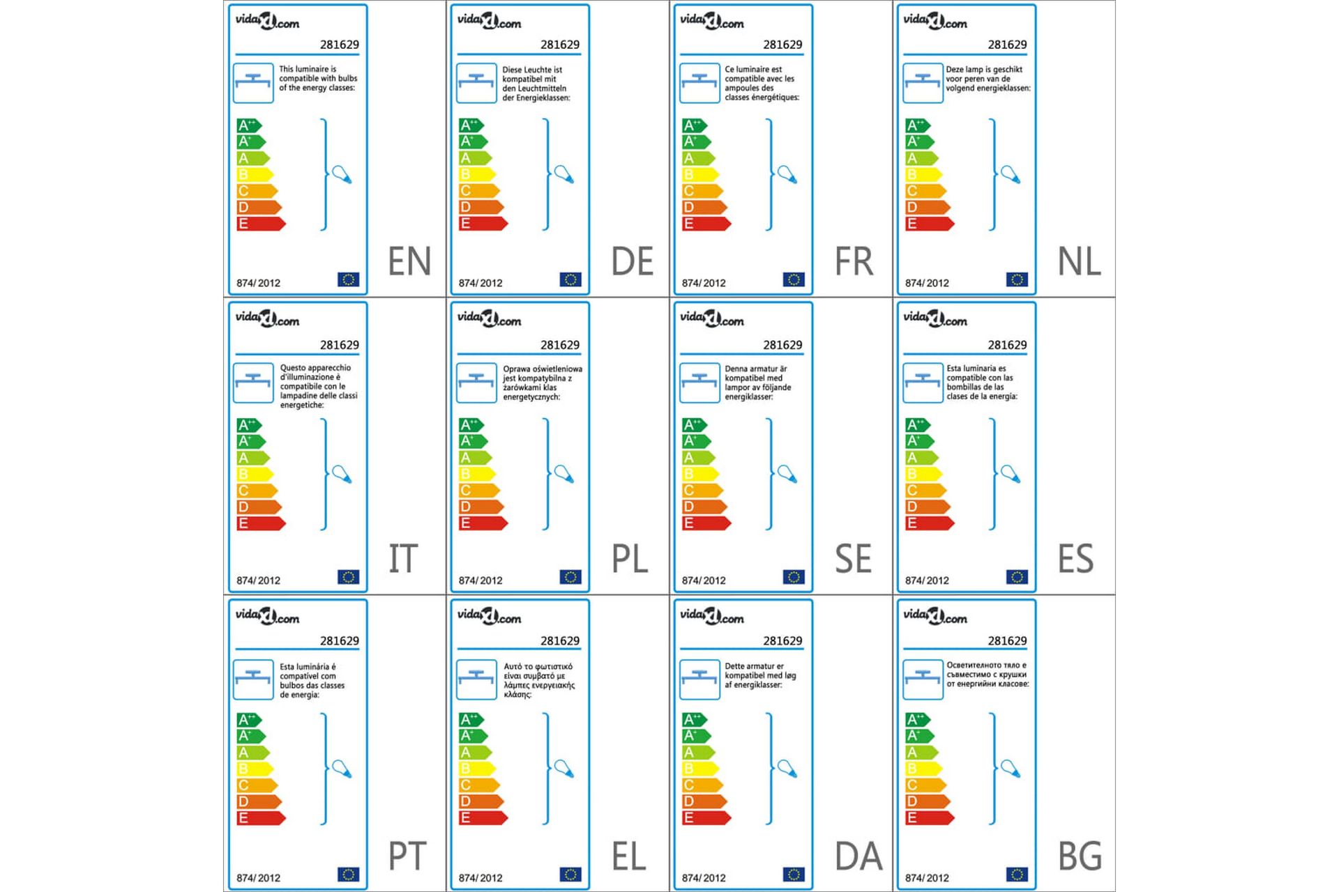 Taklampe svart 5 x E27 lysprer - Svart - Belysning - Innendørsbelysning & Lamper - Taklampe - Plafondlampe