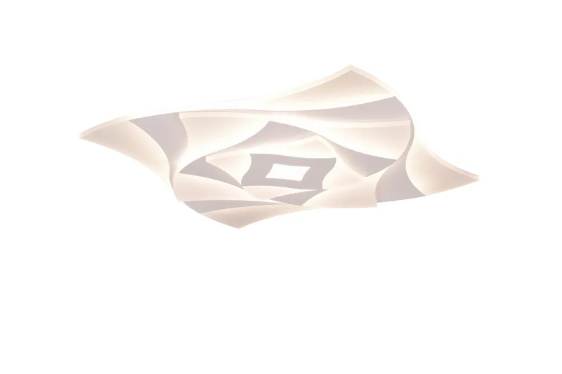 Trio Lighting Akita LED plafond matt hvit - Belysning - Innendørsbelysning & Lamper - Taklampe - Plafondlampe
