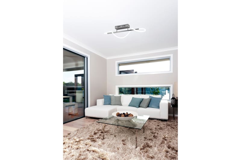 Trio Lighting Argos LED plafond krom 4000K - Belysning - Innendørsbelysning & Lamper - Taklampe - Plafondlampe