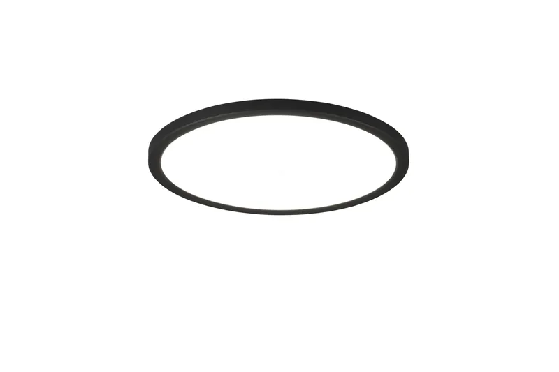 Trio Lighting Aureo LED Plafond 29 cm matt svart RGB - Belysning - Innendørsbelysning & Lamper - Taklampe - Plafondlampe