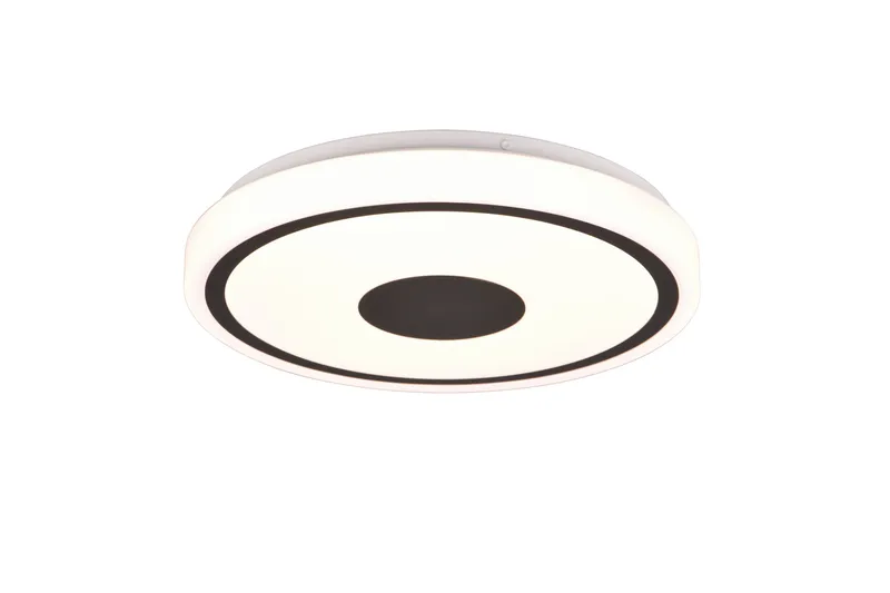 Trio Lighting Bunda LED Plafond 34 cm matt svart, undefined