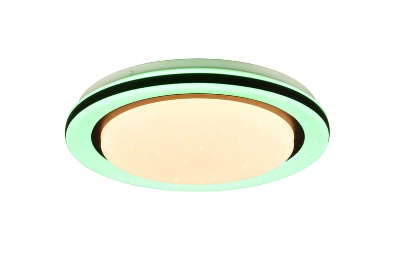 Trio Lighting Cartida LED plafond hvit stjernelys RGB - Belysning - Innendørsbelysning & Lamper - Taklampe - Plafondlampe