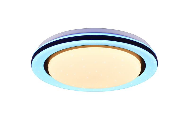 Trio Lighting Cartida LED plafond hvit stjernelys RGB - Belysning - Innendørsbelysning & Lamper - Taklampe - Plafondlampe