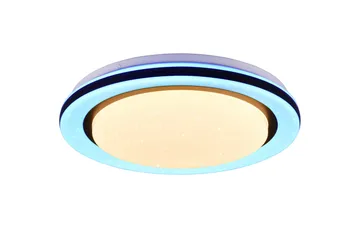 Trio Lighting Cartida LED plafond hvit stjernelys RGB - Belysning - Innendørsbelysning & Lamper - Taklampe - Plafondlampe