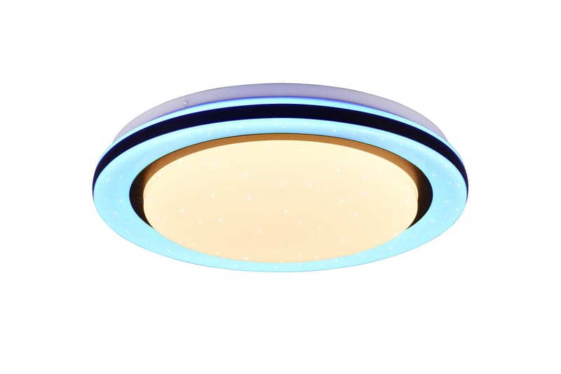 Trio Lighting Cartida LED plafond hvit stjernelys RGB - Belysning - Innendørsbelysning & Lamper - Taklampe - Plafondlampe