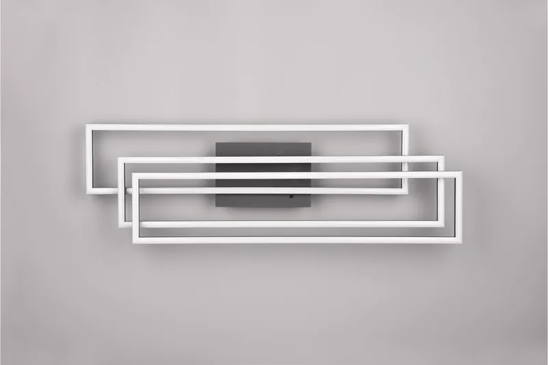 Trio Lighting Corso LED Taklampe Matt Svart - Belysning - Innendørsbelysning & Lamper - Taklampe - Plafondlampe