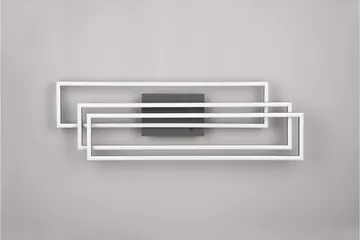 Trio Lighting Corso LED Taklampe Matt Svart - Belysning - Innendørsbelysning & Lamper - Taklampe - Plafondlampe