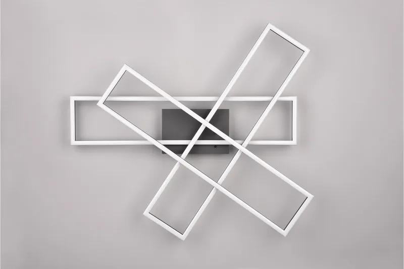 Trio Lighting Corso LED Taklampe Matt Svart - Belysning - Innendørsbelysning & Lamper - Taklampe - Plafondlampe