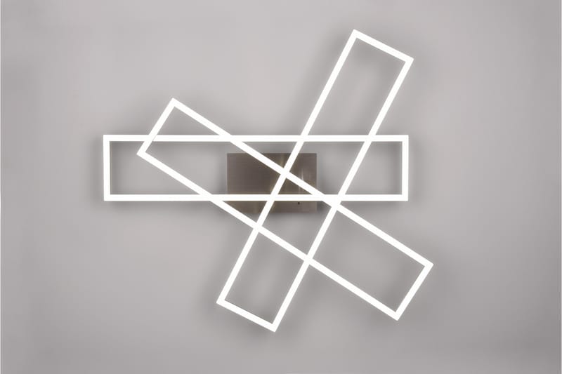Trio Lighting Corso LED Plafond børstet stål - Belysning - Innendørsbelysning & Lamper - Taklampe - Plafondlampe