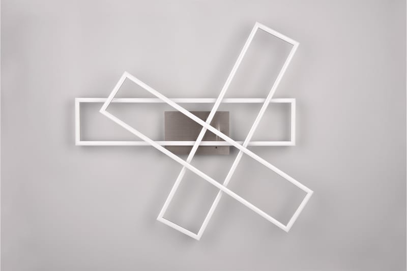 Trio Lighting Corso LED Plafond børstet stål - Belysning - Innendørsbelysning & Lamper - Taklampe - Plafondlampe