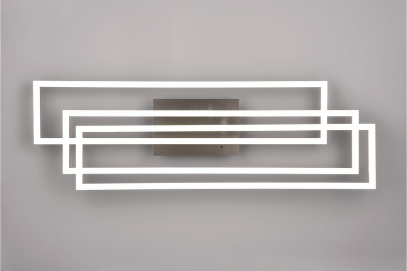 Trio Lighting Corso LED Plafond børstet stål - Belysning - Innendørsbelysning & Lamper - Taklampe - Plafondlampe