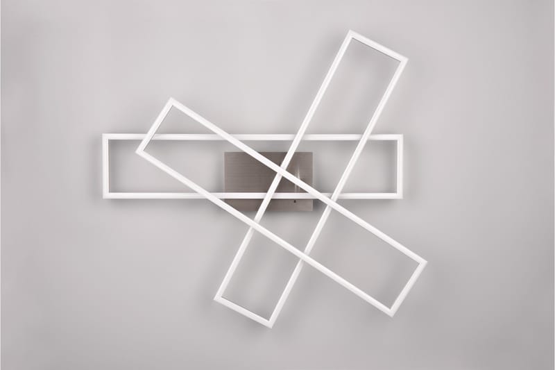 Trio Lighting Corso LED Plafond børstet stål - Belysning - Innendørsbelysning & Lamper - Taklampe - Plafondlampe