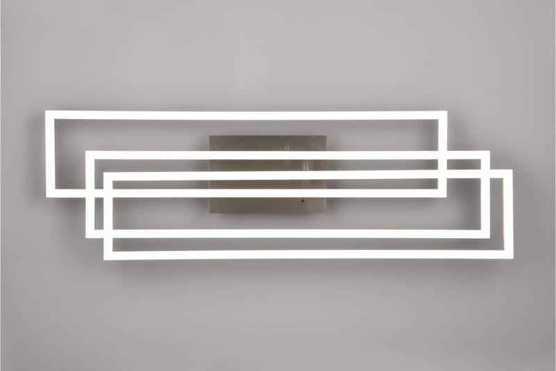 Trio Lighting Corso LED Plafond børstet stål - Belysning - Innendørsbelysning & Lamper - Taklampe - Plafondlampe