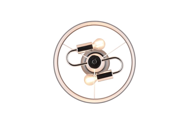 Trio Lighting Davos Plafond 30 cm 2xE14 krom/hvit - Belysning - Innendørsbelysning & Lamper - Taklampe - Plafondlampe