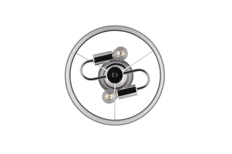 Trio Lighting Davos Plafond 30 cm 2xE14 krom/hvit - Belysning - Innendørsbelysning & Lamper - Taklampe - Plafondlampe