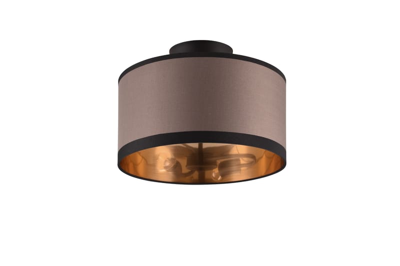 Trio Lighting Davos plafond 30 cm 2xE14 matt svart/greige - Belysning - Innendørsbelysning & Lamper - Taklampe - Plafondlampe