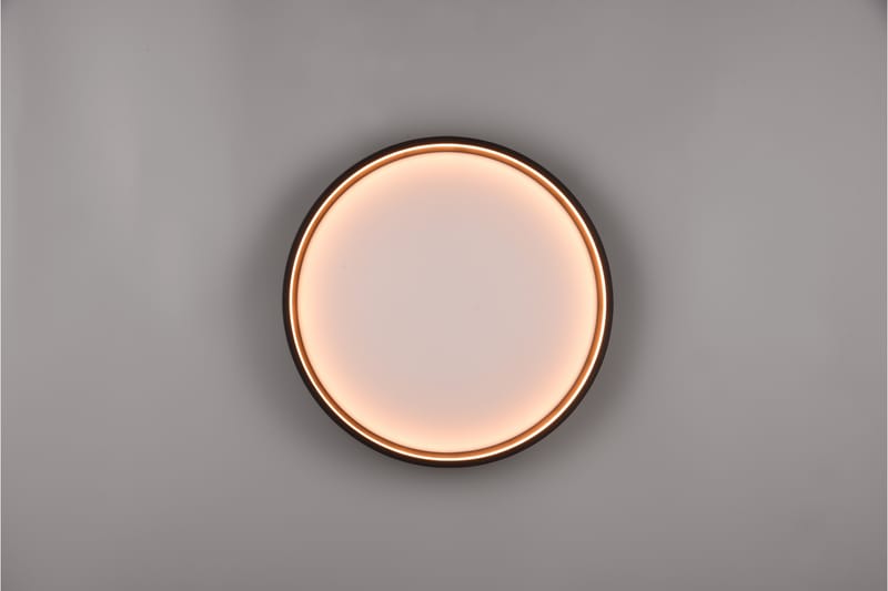 Trio Lighting Doha LED Taklampe 45 cm Matt Svart - Belysning - Innendørsbelysning & Lamper - Taklampe - Plafondlampe