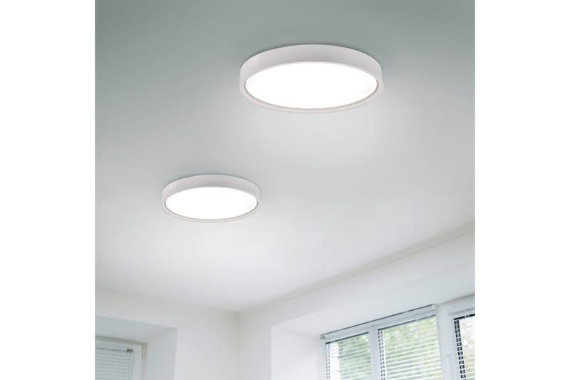 Trio Lighting Doha LED plafond 45 cm matt hvit - Belysning - Innendørsbelysning & Lamper - Taklampe - Plafondlampe