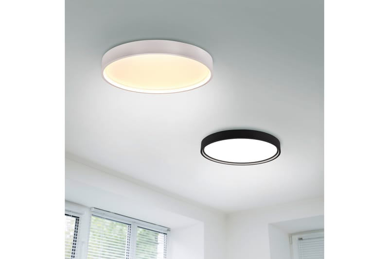 Trio Lighting Doha LED plafond 45 cm matt hvit - Belysning - Innendørsbelysning & Lamper - Taklampe - Plafondlampe
