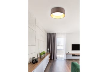 Trio Lighting Locarno LED plafond 28 cm greige - Belysning - Innendørsbelysning & Lamper - Taklampe - Plafondlampe