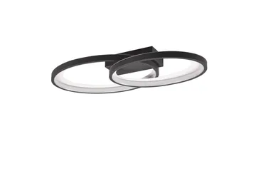 Trio Lighting Malaga LED Plafond matt svart - Belysning - Innendørsbelysning & Lamper - Taklampe - Plafondlampe