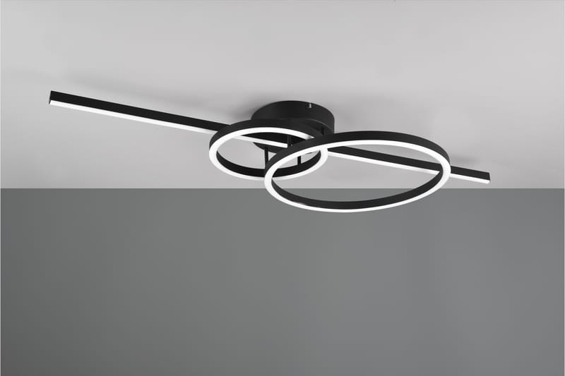 Trio Lighting Montilla LED plafond matt svart - Belysning - Innendørsbelysning & Lamper - Taklampe - Plafondlampe
