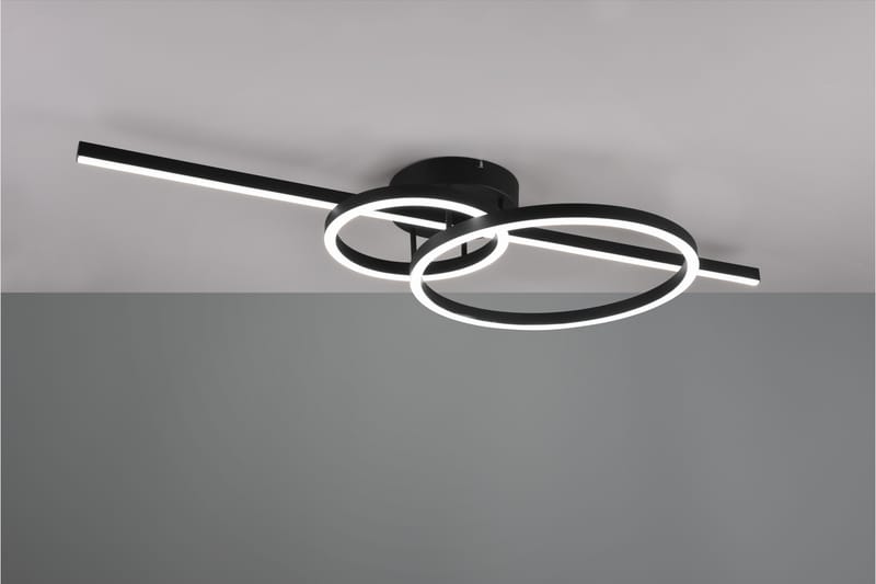 Trio Lighting Montilla LED plafond matt svart - Belysning - Innendørsbelysning & Lamper - Taklampe - Plafondlampe