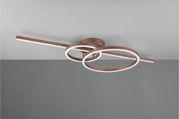 Trio Lighting Montilla LED plafond kaffe brun - Belysning - Innendørsbelysning & Lamper - Taklampe - Plafondlampe