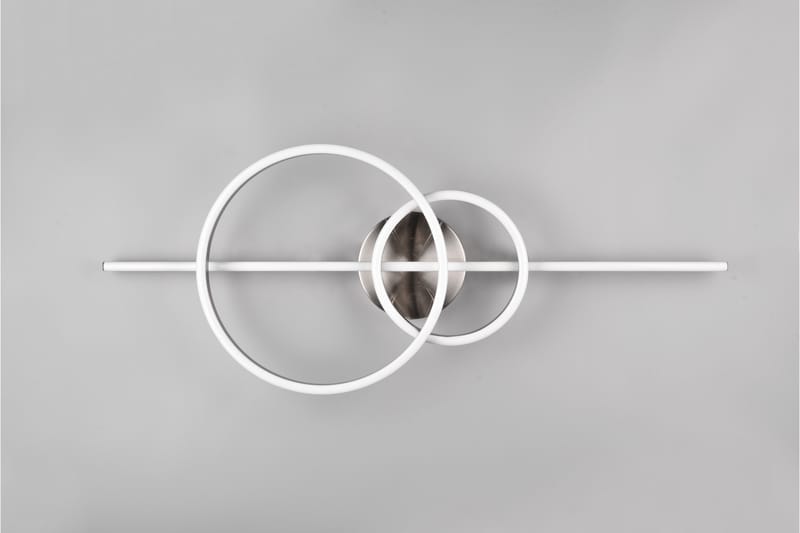 Trio Lighting Montilla LED Plafond Børstet Stål - Belysning - Innendørsbelysning & Lamper - Taklampe - Plafondlampe