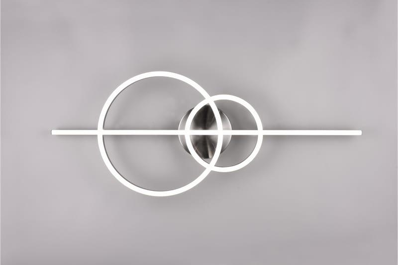 Trio Lighting Montilla LED Plafond Børstet Stål - Belysning - Innendørsbelysning & Lamper - Taklampe - Plafondlampe