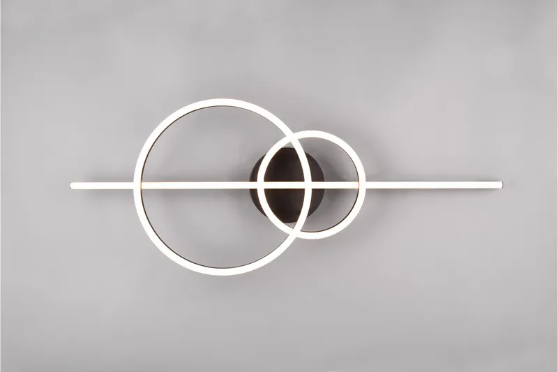 Trio Lighting Montilla LED plafond matt svart - Belysning - Innendørsbelysning & Lamper - Taklampe - Plafondlampe