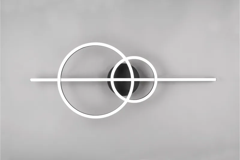 Trio Lighting Montilla LED plafond matt svart - Belysning - Innendørsbelysning & Lamper - Taklampe - Plafondlampe