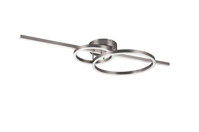 Trio Lighting Montilla LED Plafond Børstet Stål, undefined