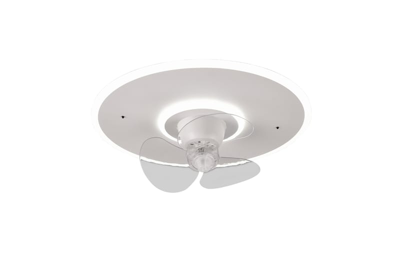 Trio Lighting Nybro LED Vifteplafond matt hvit - Belysning - Innendørsbelysning & Lamper - Taklampe - Plafondlampe