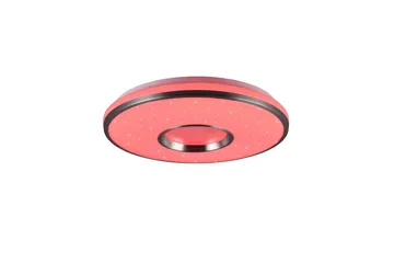 Trio Lighting Realta LED Taklampe 39 cm Børstet Aluminium RGBW - Belysning - Innendørsbelysning & Lamper - Taklampe - Plafondlampe