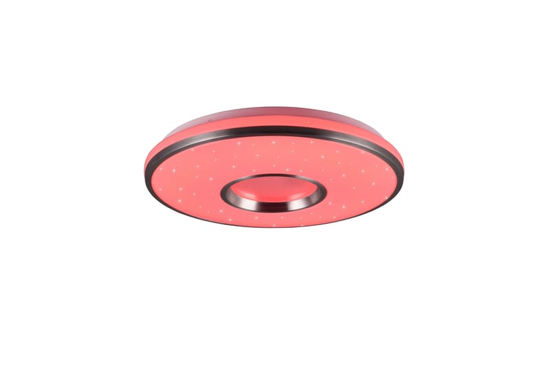Trio Lighting Realta LED Taklampe 39 cm Børstet Aluminium RGBW - Belysning - Innendørsbelysning & Lamper - Taklampe - Plafondlampe