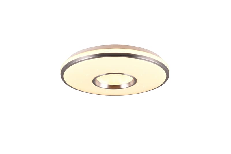 Trio Lighting Realta LED Taklampe 39 cm Børstet Aluminium RGBW - Belysning - Innendørsbelysning & Lamper - Taklampe - Plafondlampe