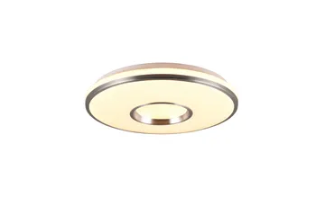 Trio Lighting Realta LED Taklampe 39 cm Børstet Aluminium RGBW - Belysning - Innendørsbelysning & Lamper - Taklampe - Plafondlampe