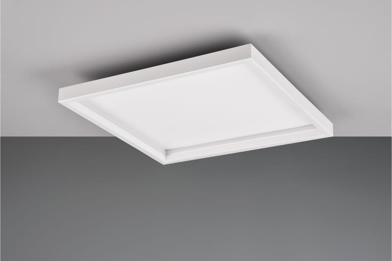 Trio Lighting Rotonda LED plafond firkantet matt hvit - Belysning - Innendørsbelysning & Lamper - Taklampe - Plafondlampe