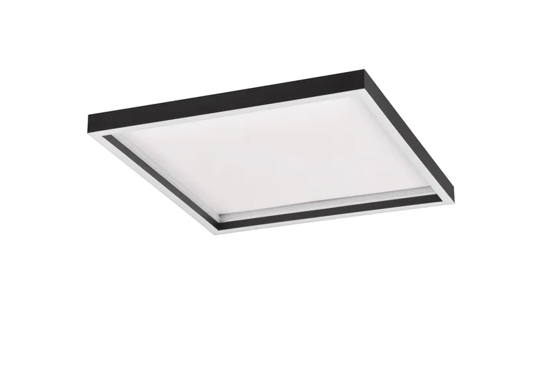 Trio Lighting Rotonda LED Plafond Firkantet Matt Svart, undefined