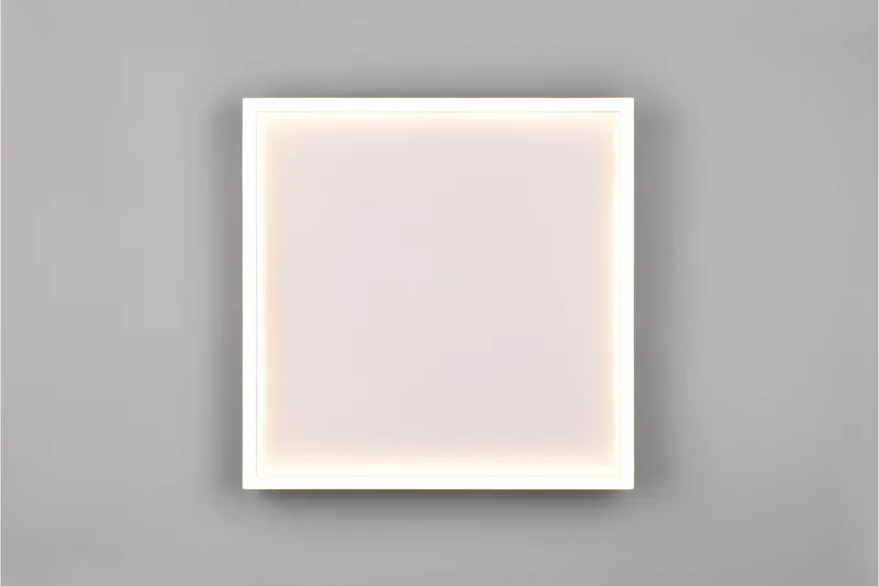 Trio Lighting Rotonda LED plafond firkantet matt hvit - Belysning - Innendørsbelysning & Lamper - Taklampe - Plafondlampe