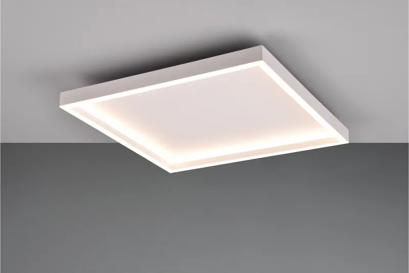 Trio Lighting Rotonda LED plafond firkantet matt hvit - Belysning - Innendørsbelysning & Lamper - Taklampe - Plafondlampe