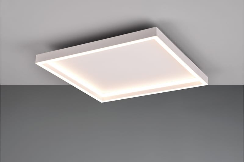 Trio Lighting Rotonda LED plafond firkantet matt hvit - Belysning - Innendørsbelysning & Lamper - Taklampe - Plafondlampe